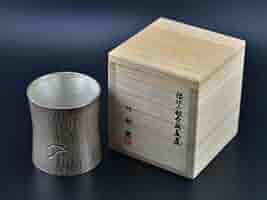 茶道具　「銀杏」＊値下げしました 釜師 角谷一圭作 唐銅 銀杏 沈金 蓋置 茶道具 - メルカリ