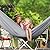 Outerman Hammocks (Max 550lb),Portable Camping Hammocks Upgraded Thickened Canvas Fabric, Two Anti Roll Balance Beam and Sturdy Metal Knot Tree Straps for Travel, Beach, Backyard etc.