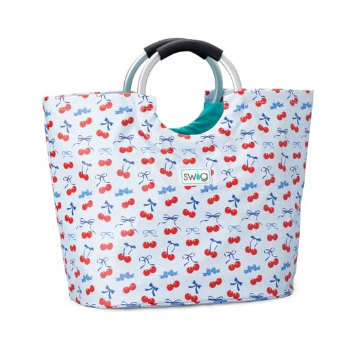 Image of Swig Life Loopi Tote Bag, Large, Lightweight, Waterproof Beach and Utility Bag