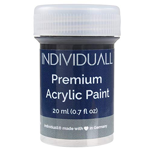 Premium Acrylic Paint Set by individuall 8 Professional Grade Acrylic