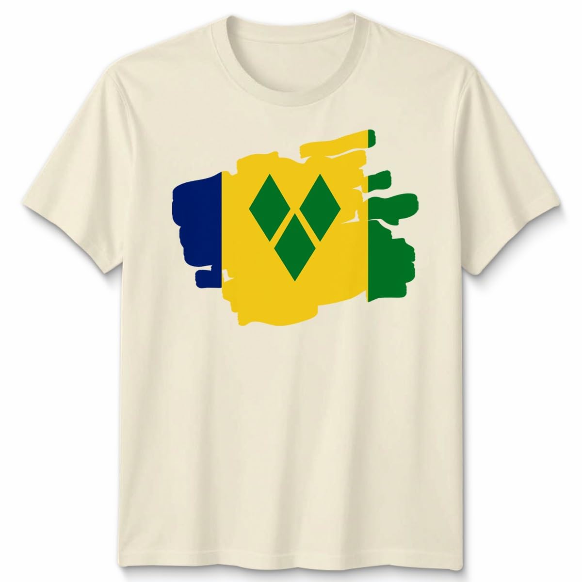 D&T Torn Saint Vincent and Grenadines Flag Football Unisex Tshirt Unisex 2XL