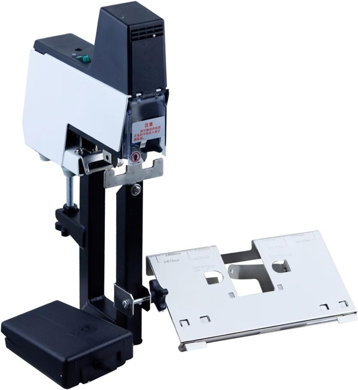 Electric Stapler Flat Stitch/Saddle Stitch Two Modes Convertible Saddle Binding Machine Versatile Applications