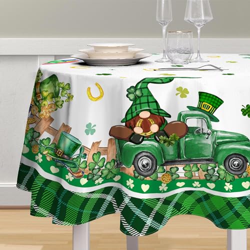Hexagram-st-Patricks-Day-Tablecloth-Round-70-Inches-Spring-Table-Decor-Easter-Table-Cloth-St-Patricks-Tablecloth-Farmhouse-Table-Cloth-Table-Decorations-for-Home-Dinner-Party Hexagram st Patricks Day Tablecloth Round 70 Inches Spring Table Decor Easter Table Cloth St Patricks Tablecloth Farmhouse Table Cloth Table Decorations for Home Dinner Party