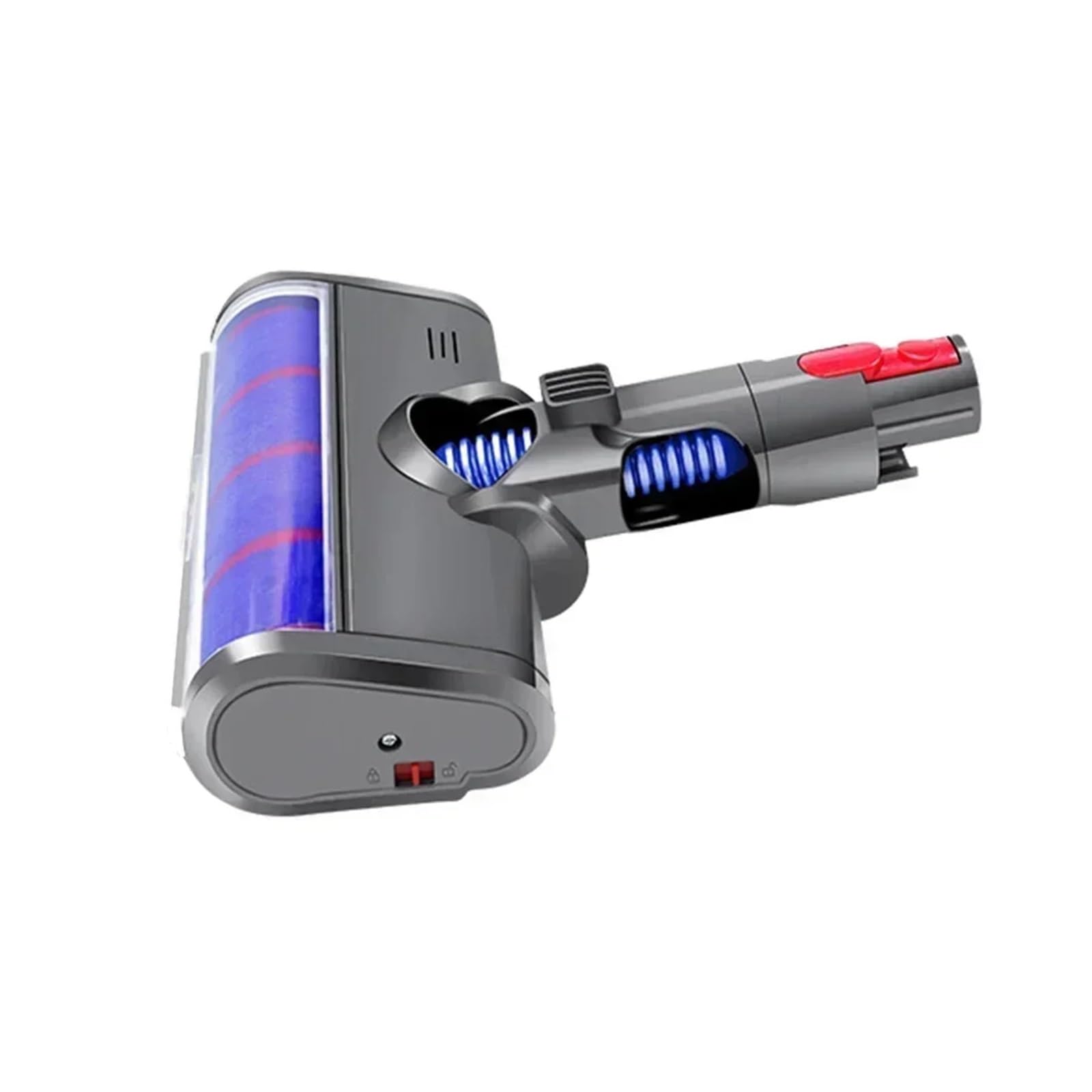 Pieza de aspiradora, Cabezal Cepillo Rodillo barredor Suave, Compatible con Dyson V10 V11 V7 V8 V15(Light Grey)
