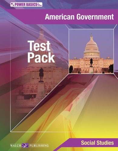 American Government, Test Pack (Power Basics)