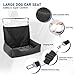 Bnonya Dog Car Seat for Medium Large, Safe and Comfortable Dog Car Bed Medium Under 60lbs, Multipurpose Design Washable with Non-Slip Base