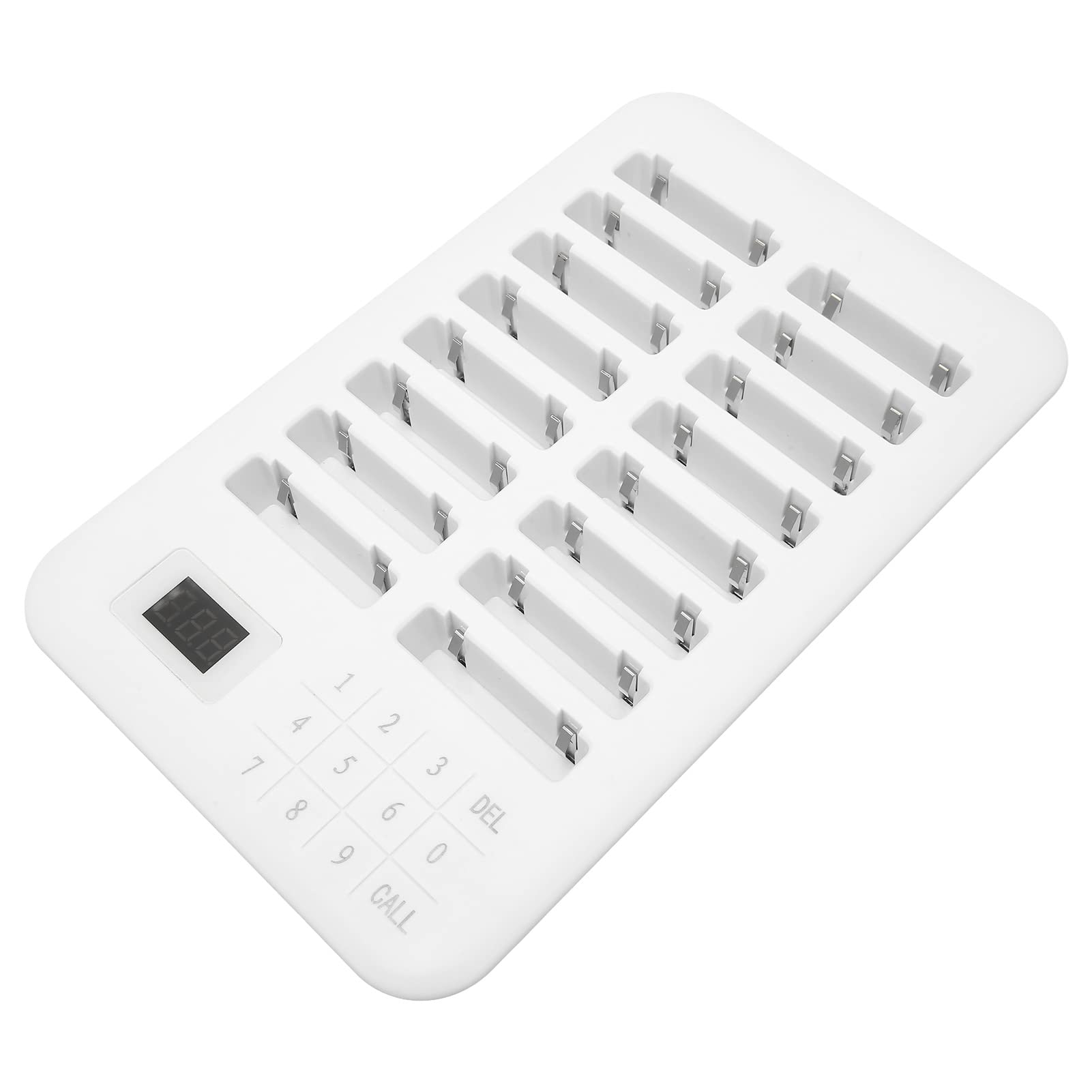 Bewinner di Chiamata Wireless, di Accodamento Cercapersone Wireless Ristorante con 16 Cicalini Cercapersone 1 Tastiera, Trasmissione 800 M per Ristorante Chiesa Camion Cibo Caffetteria(EU)