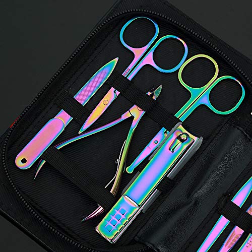 16-in-1-Stainless-Steel-Pedicure-Kit-Nail-Clipper-Set-Nail-Scissors-Beauty-Nail-Tool-Manicure-Sickle-Pusher-Nail-Care-with-Case
