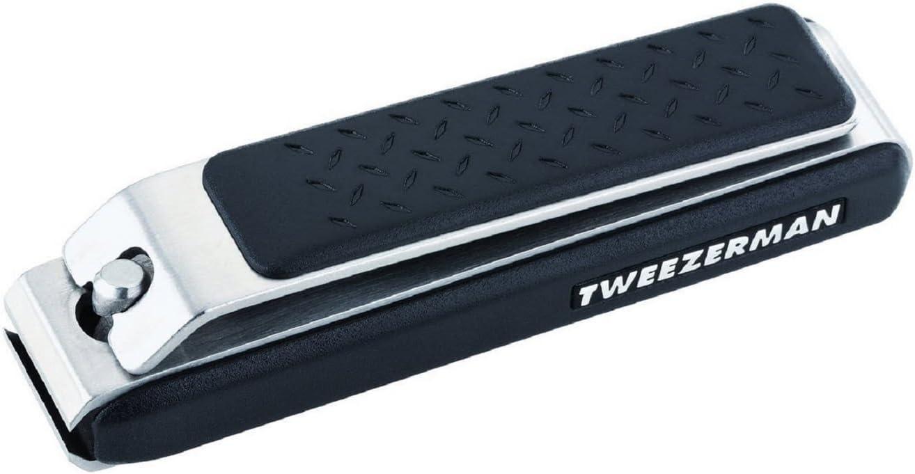Tweezerman Gear Toenail Clipper, Black