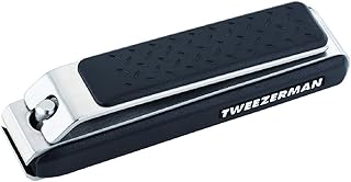Tweezerman Men's Precision Grip Toenail Clipper, Black