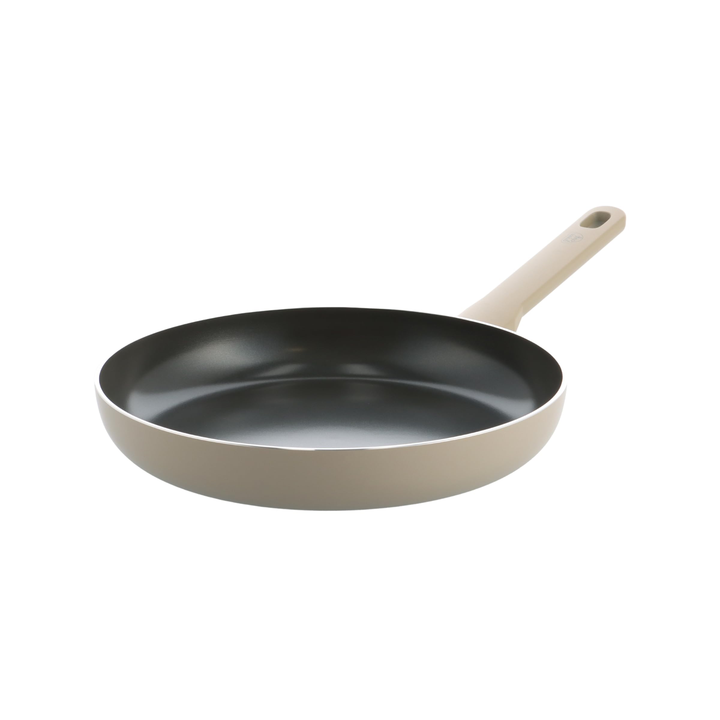 GreenChef Tones Ceramic Non-Stick Frying Pan, 30 cm, Induction, PFAS Free, Dishwasher Safe, Oven Safe, Taupe