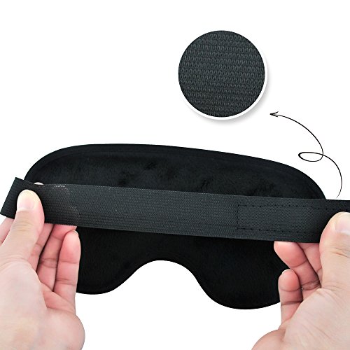 NEWGOCooling Mask for Migraines Reusable Headache Eye Mask Hot Cold Sleep Mask for Tension Migraines, Relaxation and Allergies - Silver