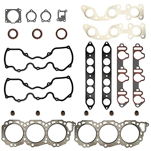 Image of HGS639 Graphite Head Gasket Set Compatible with Nissan Frontier Quest Xterra 1999 2000 2001 2002 2003 2004 Head Gasket Kit 3.3L / SOHC / V6 / 12V / 3275cc / VG33E