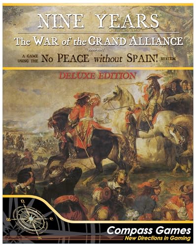 Compass Games Nine Years: War of The Grand Alliance, Deluxe