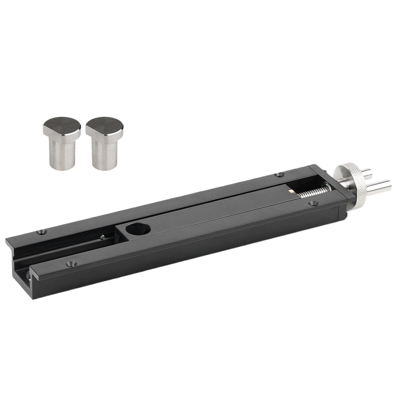 Fromceo Stainless Steel Tabl Woodworking Table End Wrench Quick Inertial Vise Clamp Clip Desktop Clip Desktop Clamp Pliers Fixing Tool Workbench Handwheel Clamping Vise Tool Aluminium Workpiece Quick Positioning