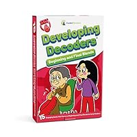 Decodable Readers: 15 Beginning and Final Blends Phonics Books for Beginning Readers Ages 4-7 Developing Decoders 1636477003 Book Cover