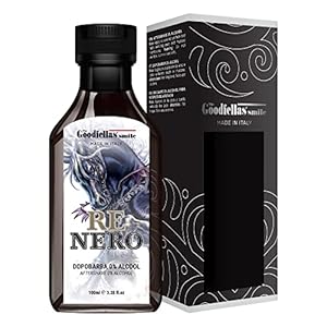 The Goodfellas’ smile Aftershave vloeistof koning zwart Zero alcohol 100ml