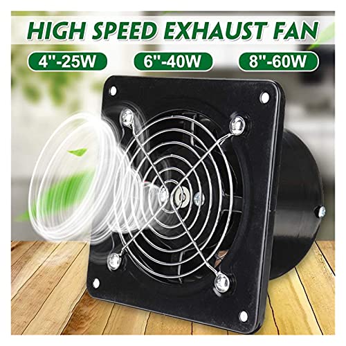 Ventilateur d'extraction d'air vent en acier pour aération haute performance