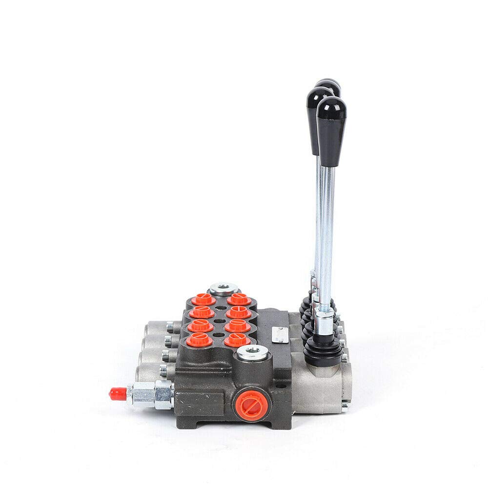 4 carrete 3600psi P40 Hydraulisches Wegeventil Mehrwegeventil Einstellbar 60L/min carrete hidráulica de Control direccional Valve