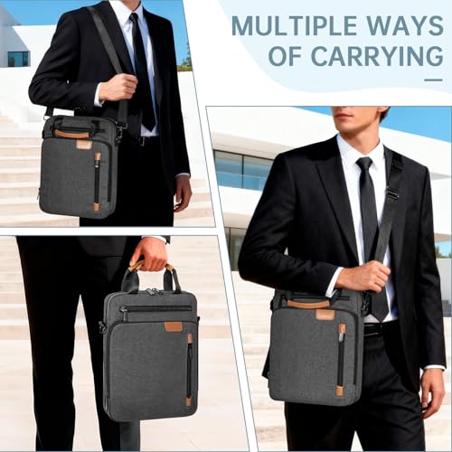 Image of 11inch iPad Carrying Bag,Tablet Bag,Padded Protective Travel Carrying Case for iPad A16 M5 11inch, iPad Pro M4 11 inch, iPad Air M2 5 /4th 10.9 inch, Air 3th 10.5 inch, iPad 10th 10.9 inch, 9 /8 /7th 10.2 (2025-2022)