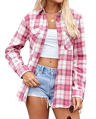 Pink White Plaid
