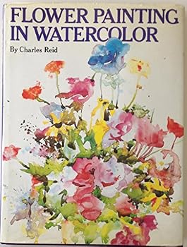 Hardcover Flower Painting in Watercolor Book