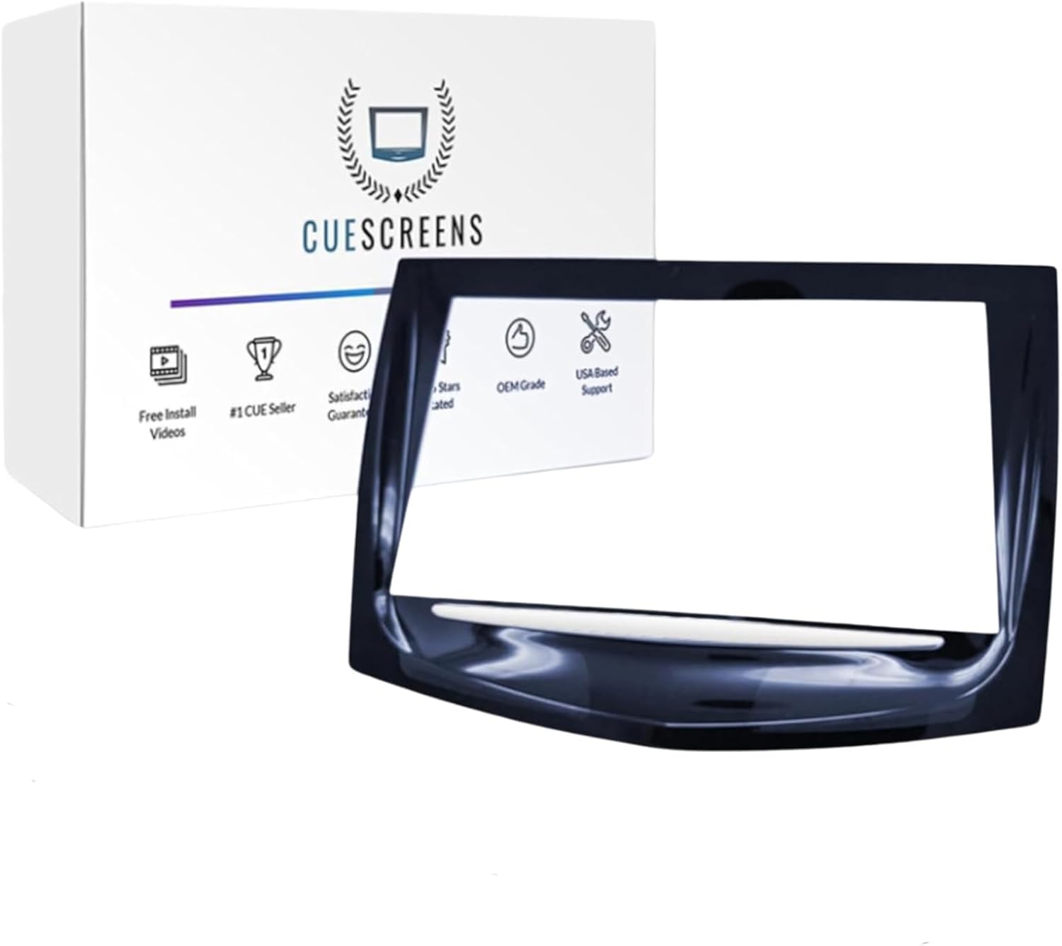 Cadillac CUE Premium Touch Screen Replacement – Upgraded Ultra-Responsive Dual-Mode Chip with PrecisionCore Engineering – HD Gel-Free Display | OEM-Quality Digitizer 2013–2020 – Lifetime Support