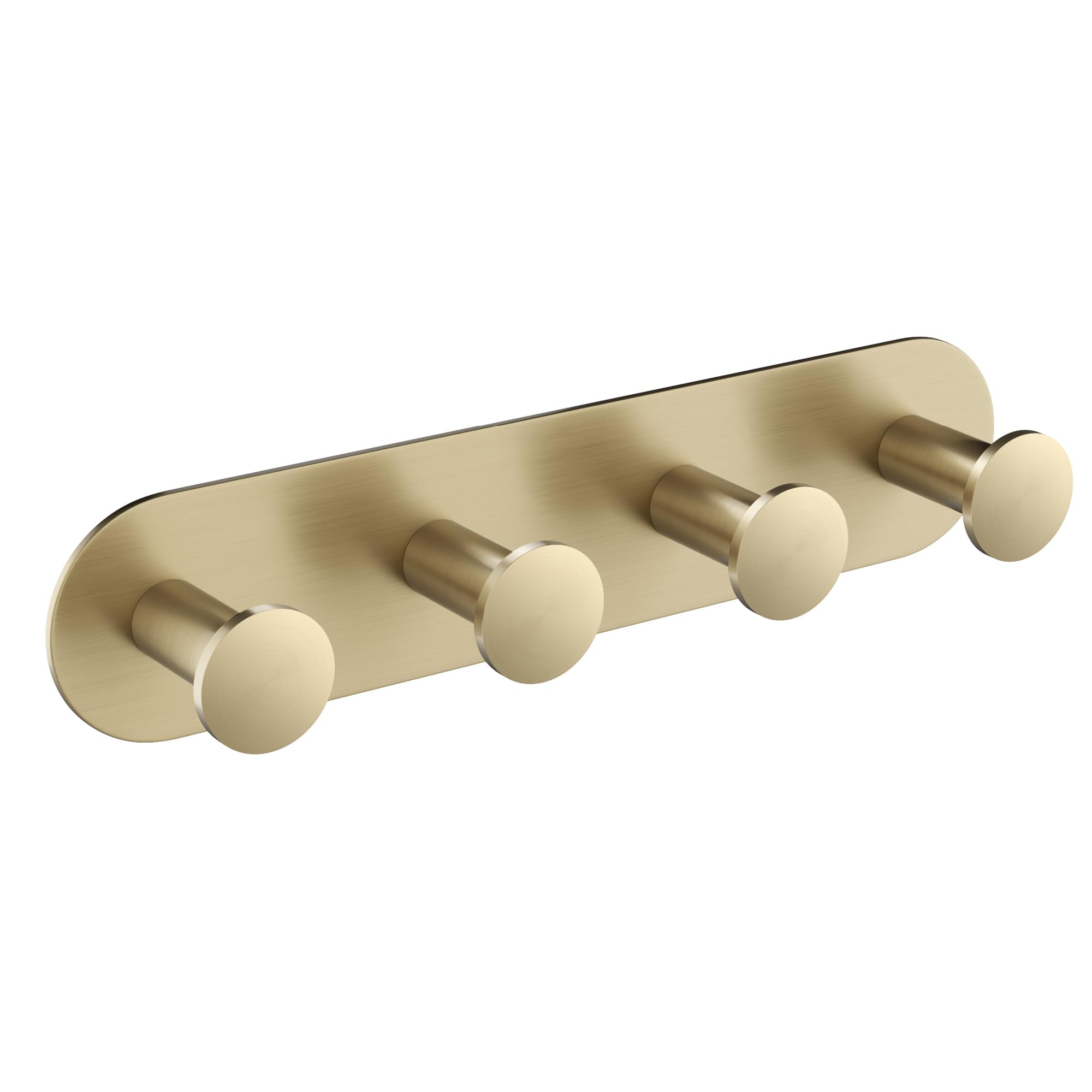 Kraus KEA-18804BG Elie Bathroom Robe and Towel Hook Rack, 9 Inch, Brushed Gold