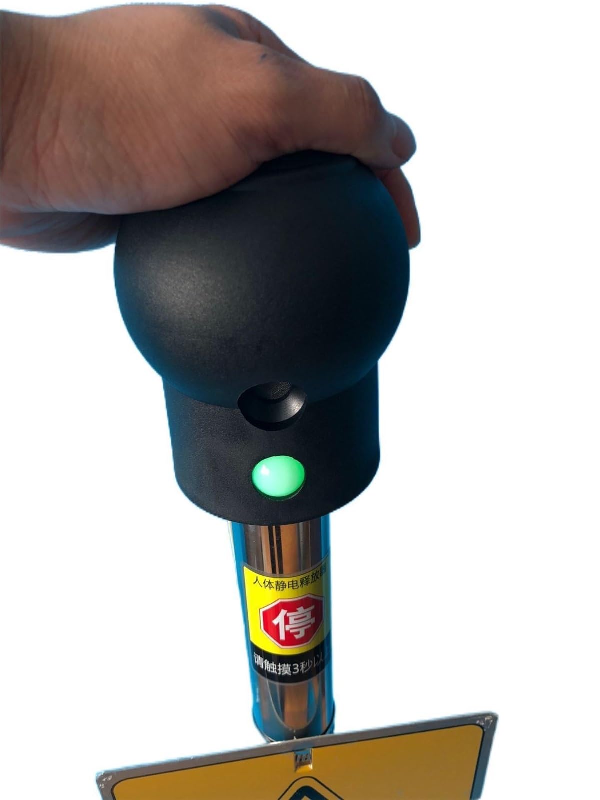 Antiestático, Eliminador de estática de cuerpo humano a prueba de explosiones, alarma de descarga estática de luz y sonido, grado CT6 a prueba de explosiones