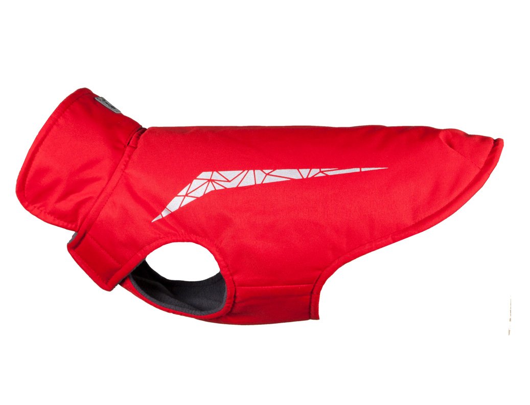 Cascade Dog Coat, Red, Size 10 - Essential Warmth For Your Dog
