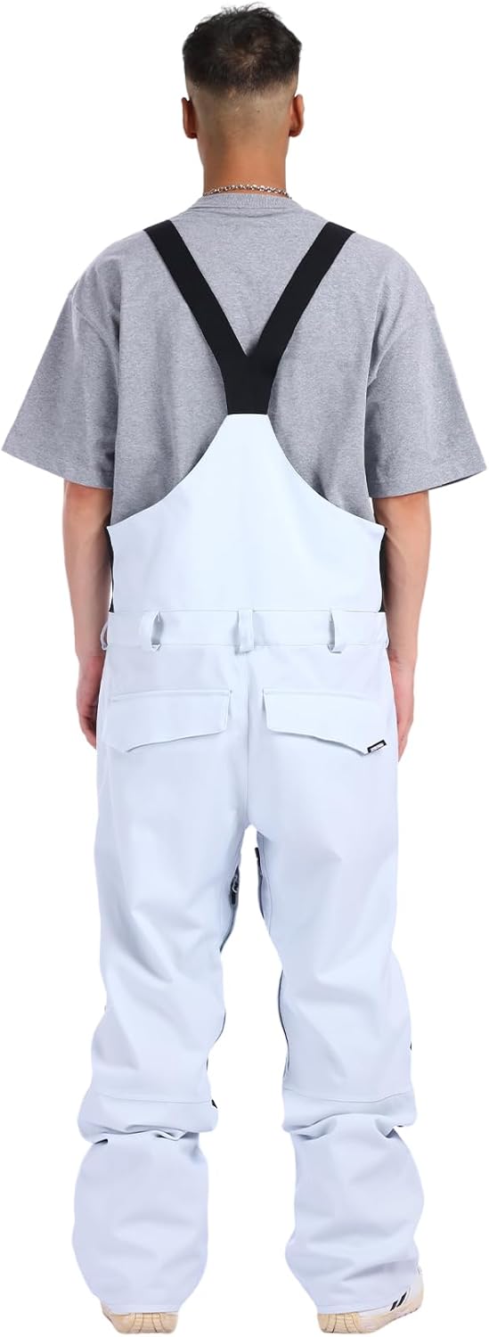 GSOU SNOW Women Men Ski Bibs Snowboard Pants Snow Bibs Overalls Waterproof Windproof Insulated Winter Sport Warm - Image 2