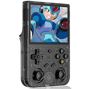RG353VS Retro Handheld Game Linux System RG3566 3.5 inch IPS Screen,RG353VS with 64G TF Card Pre-Installed 4452 Games Supports 5G WiFi 4.2 Bluetooth Online Fighting,Streaming and HDMI rg 353v Aivuidbs