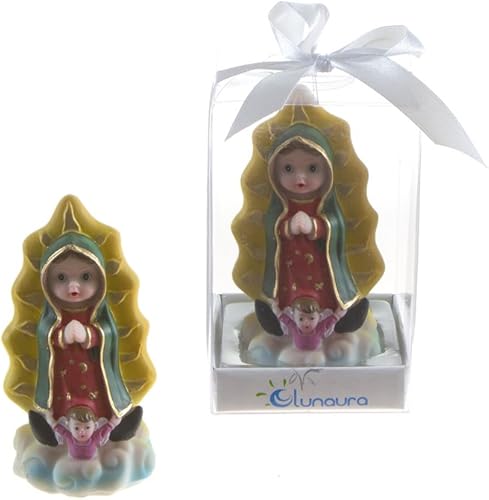 Miniatura 3 de Lunaura Recuerdo religioso - Juego de 12 figuras de bebé de Nuestra Señora de Guadalupe