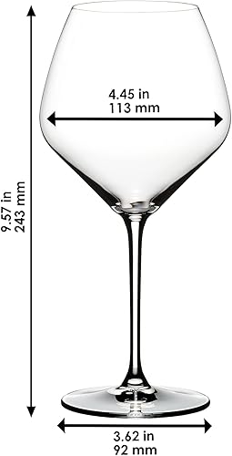 Miniatura 10 de Riedel Heart to Heart Cabernet Sauvignon Juego de 2 transparentes 28-14 onzas -