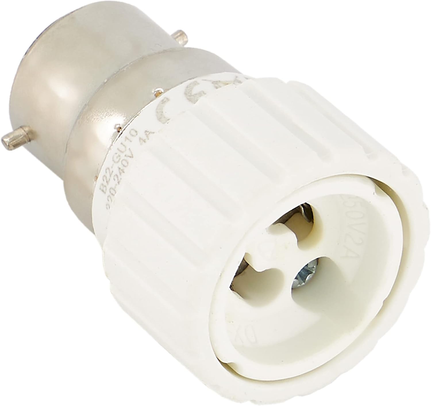 Bravich PIFCO Brass Bulb Mount Converter B22 to GU10 Pack of 6 (6) - Image 5