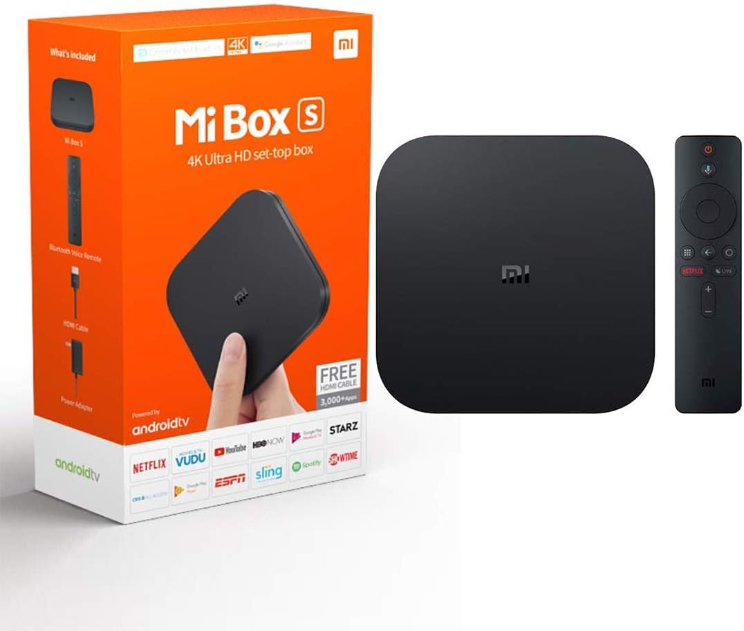 Xiaomi Tv Box S 2ª Generación - Reproductor Multimedia De Transmisión 4K Ultra HD, Google TV Box Con 2 GB De RAM 8 GB ROM, WiFi Dual 2.4G/5G, Bluetooth 5.2 Y Fire Tv Stick - 5