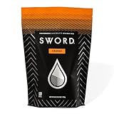 SWORD PERFORMANCE Electrolyte Replenisher Powder Drink Mix, Orange, 30-Serving Resealable Bag w/Scoop