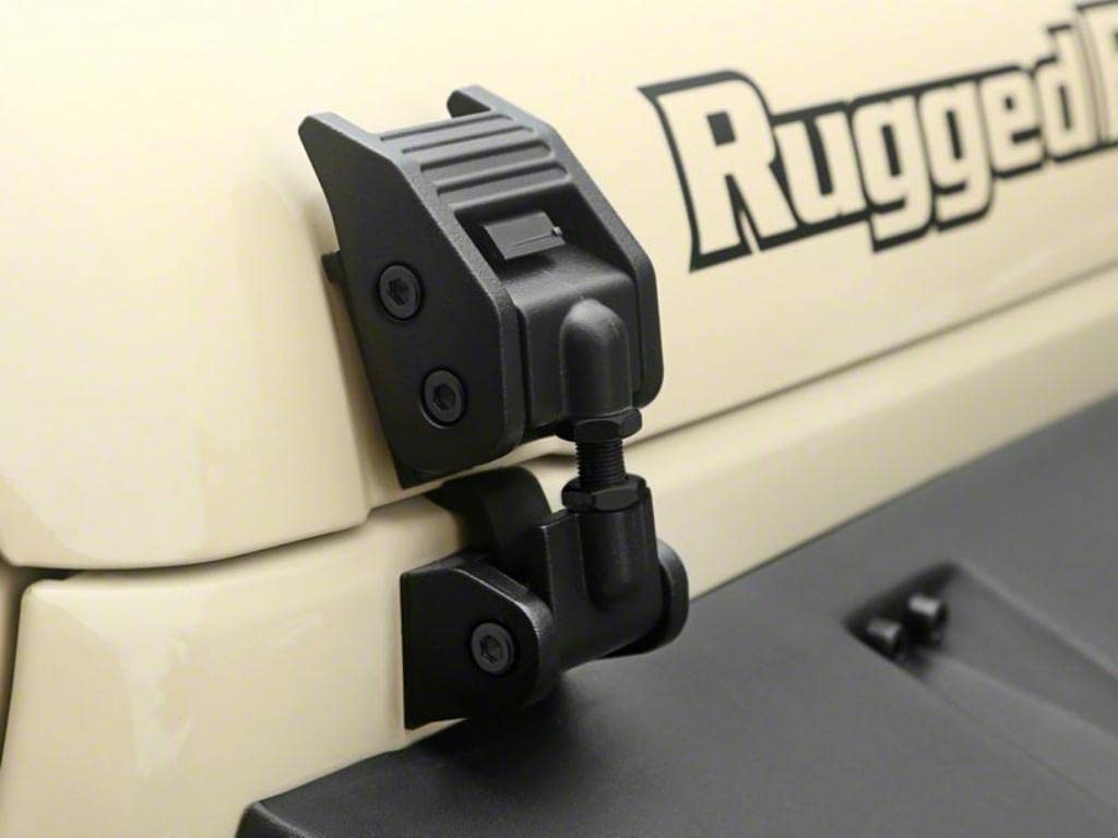 Amazon | [Rugged Ridge ラギッドリッジ]ボンネット フードキャッチ