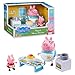 Peppa Pig Unordentliche Küche | Spielset Figur Peppa Wutz & Papa Wutz