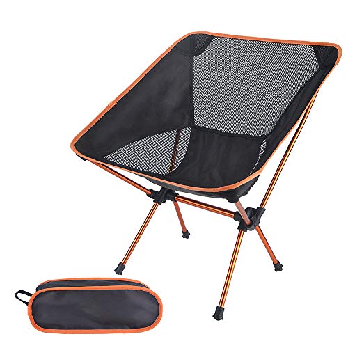 Furtxy Ultra-Light Folding Chairs for Fishing, BBQ, Camping, Beach & Picnic with Carry