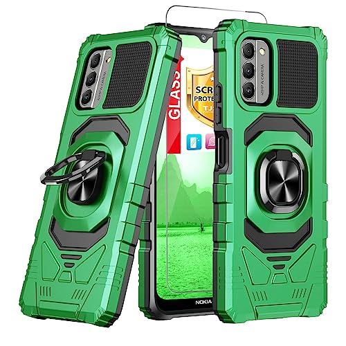 Coque Nokia G310 5G antichoc pour éviter les fissures d'écran couleur vert