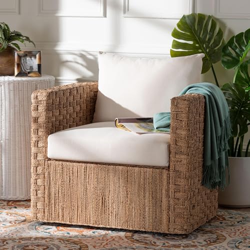Sillón Bohemio Marrón claro seagrass miniatura 2