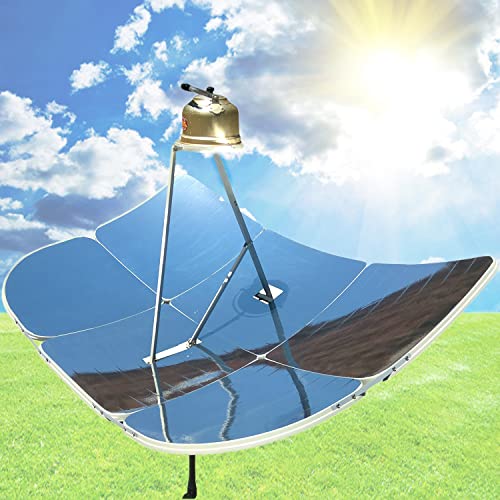 Parabolic Solar Cooker, 2000W High Efficiency Outdoor Sun Ov