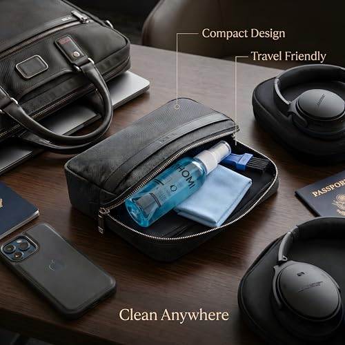 Image of Premium 3-in-1 Gel Spray Cleaner 100ml with Microfibre & Brush For Laptop, PC, Mobile, Tablet & All Screens