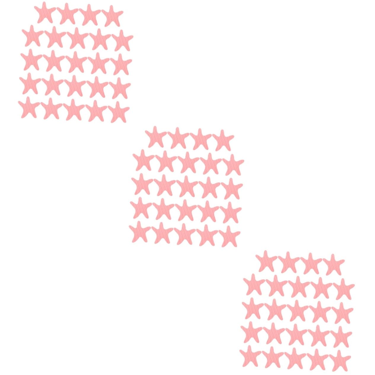 IMIKEYA 72piezas Pegatinas Antideslizantes para Bañera Decoraciones De Seguridad para Autoadhesivas y Resistentes Al Agua para Baños y Duchas Diseño De Estrellas De Mar