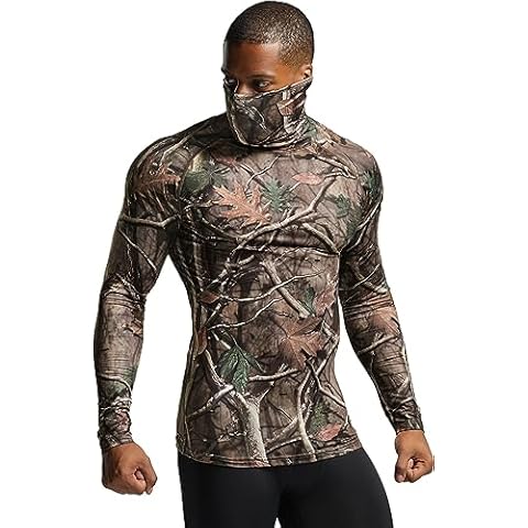 TSLA Men's Thermal Compression Base Layer Top Cover
