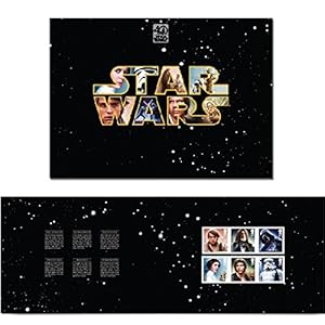 Star Wars VA295 40. Jubileum stempel Souvenir ordner