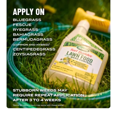 Scotts Turf Builder Liquid Lawn Food Plus Weed Control, 32 fl. oz. - image 8