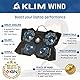 KLIM Wind Laptop Kühler - Mehr als 500 000 verkaufte Einheiten - NEU - Cooling Pad - USB Powered - Stabil und leise - 4 Lüfter - Laptop Cooler Für PC, Mac, Xbox, PS4-15-17 Zoll - Weiß