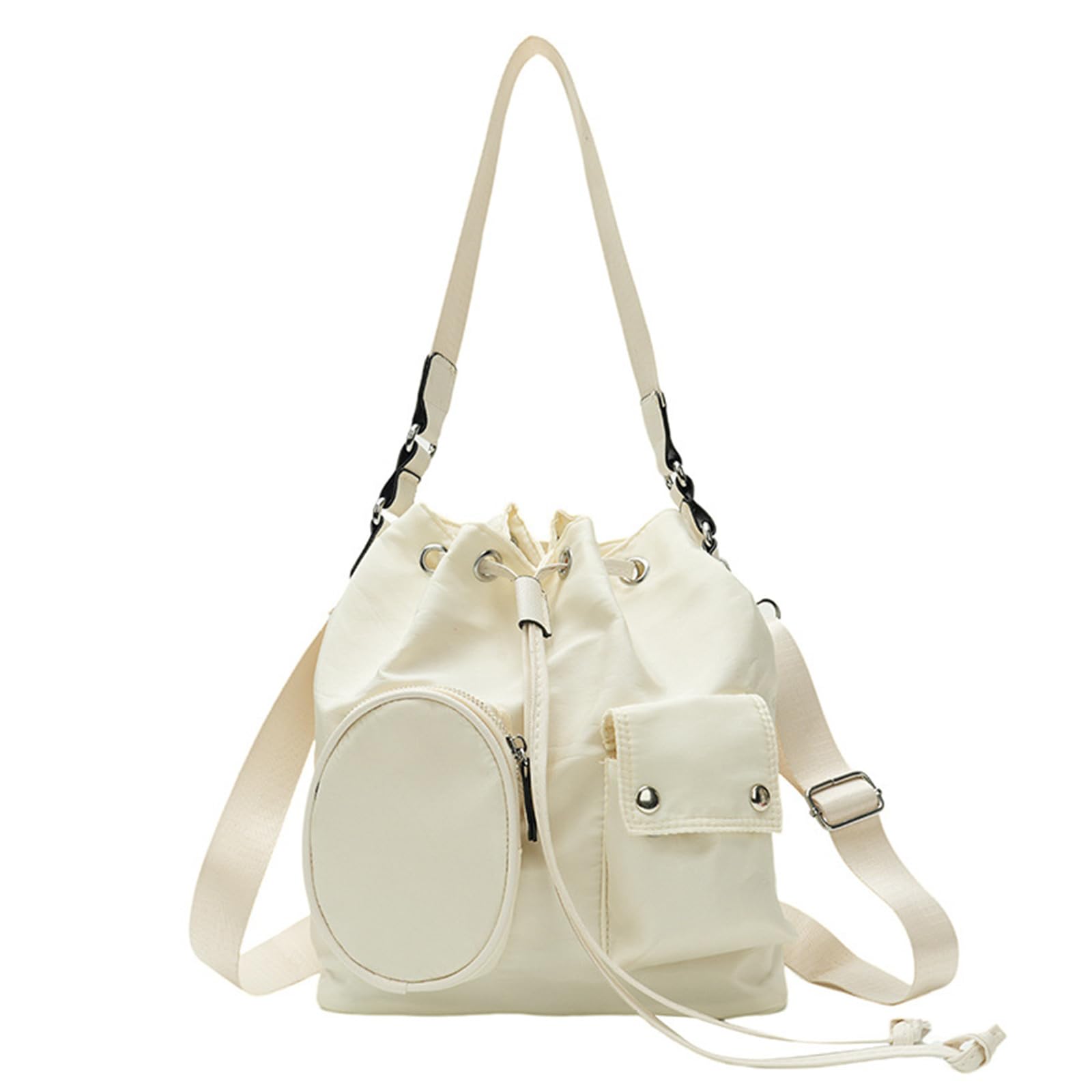Sac grande capacité en nylon robuste doté d'une fermeture par cordon de serrage - 8
